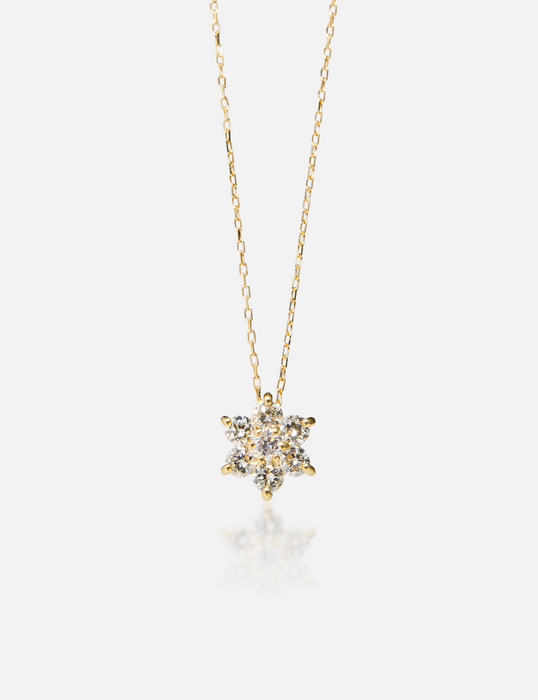 FINE TUNING®︎ダイヤモンド0.2ct |K18イエローゴールドネックレス