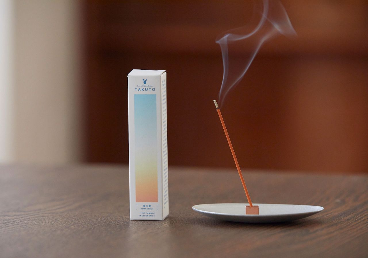 空間を整えるお香スティック「TAKUTO（たくと）」新発売！